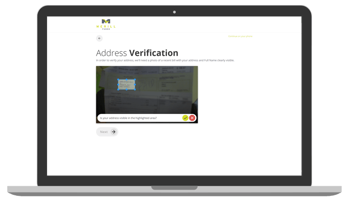 Tonic - Onboarding - Intelligent document scanning - desktop